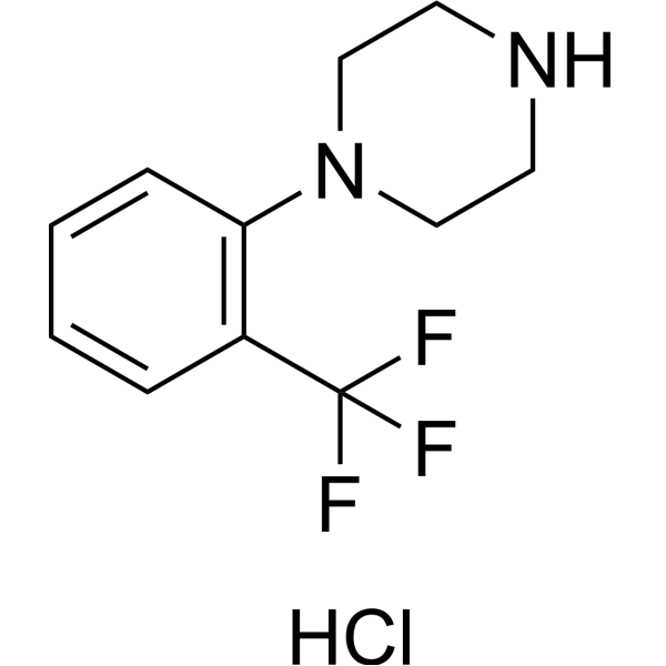 1-(2-Trifluoromethylphenyl)piperazine hydrochloride 40160-26-7